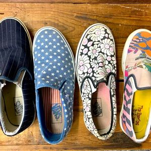 VANS Slip-ons 4-Pack - Used